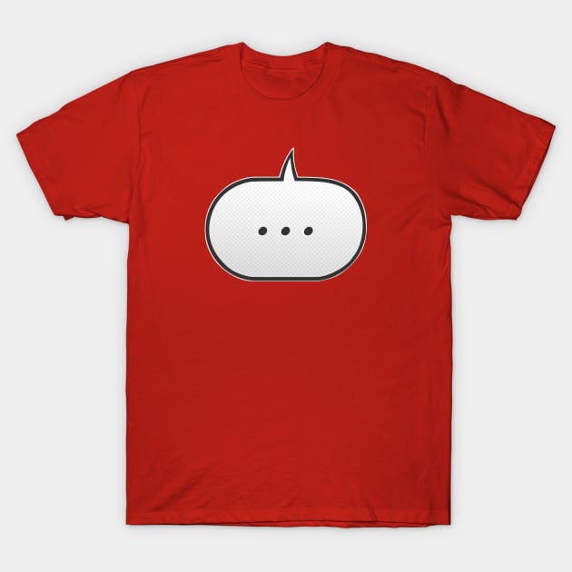 SPEECH(LESS) BUBBLE T-Shirt by TheActionPixel